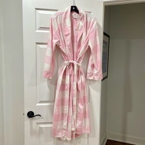 BedHead Flannel Pink Check L XL RARE Heavy Fabric Preppy